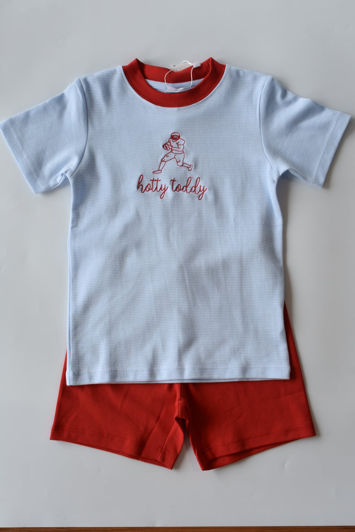 Hotty Toddy Football Player Short Set