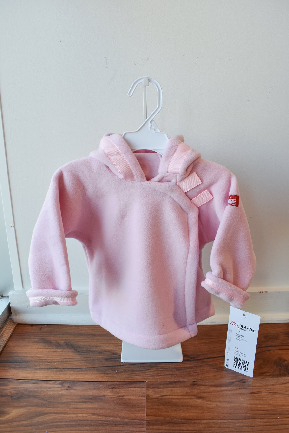 Widgeon Classic Hooded Fleece Jacket-Pink