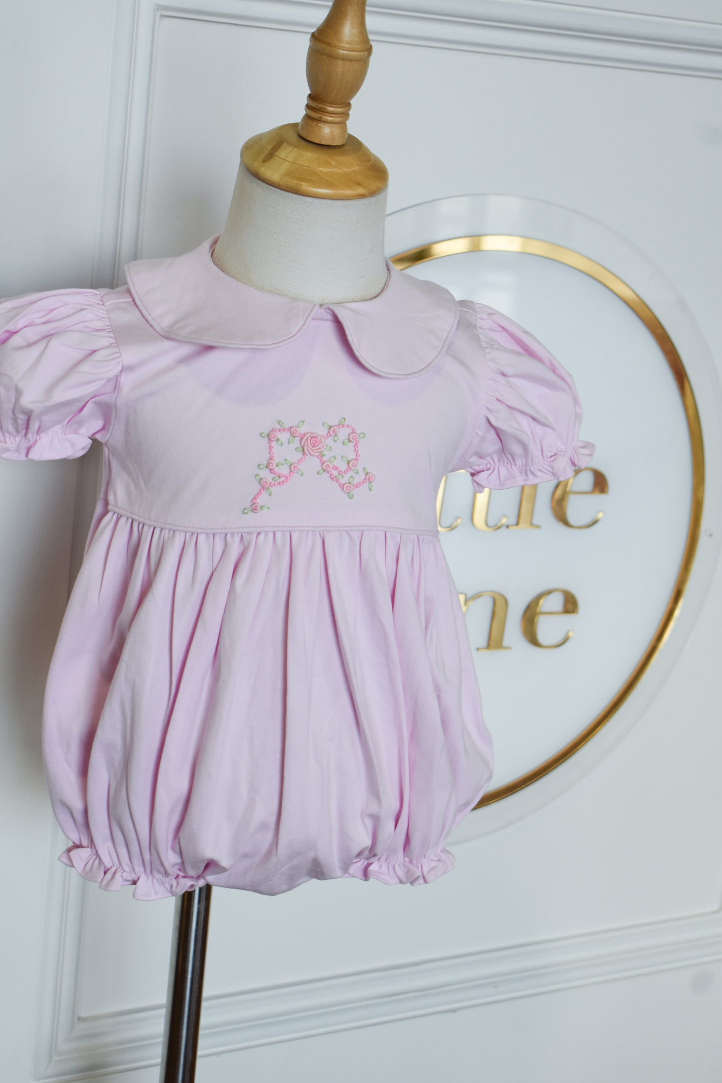 Little Love Pink Knit Cleo Bubble