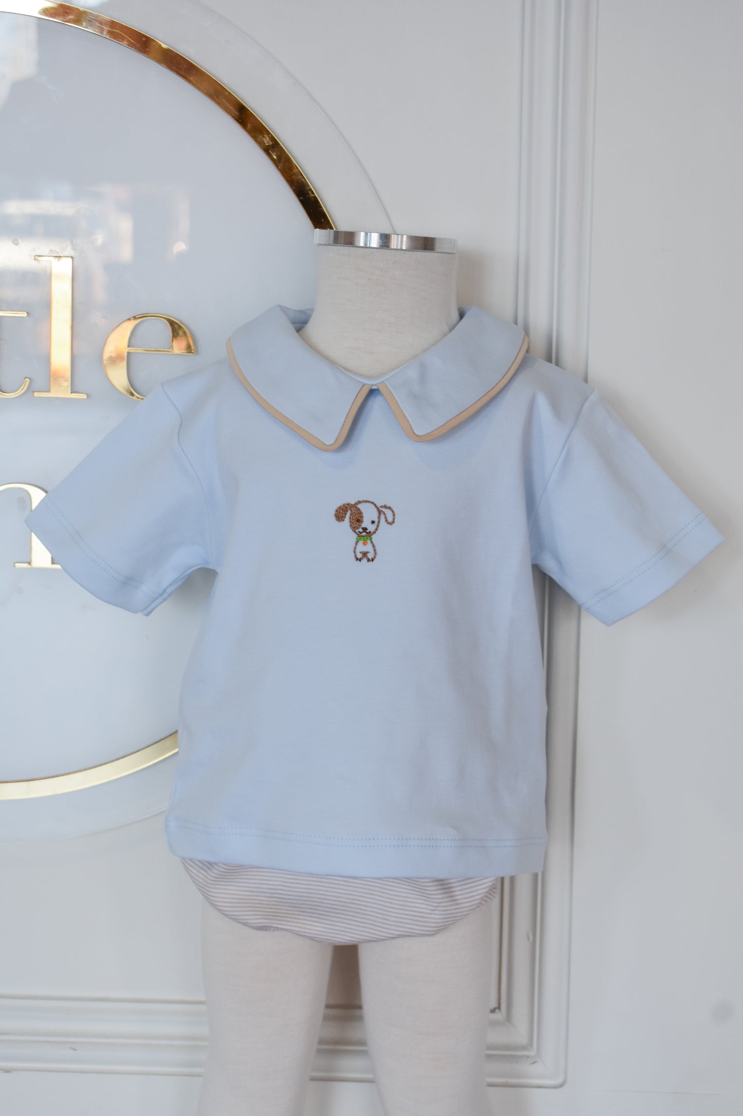 Sweet Sparky Mini Striped Diaper Set