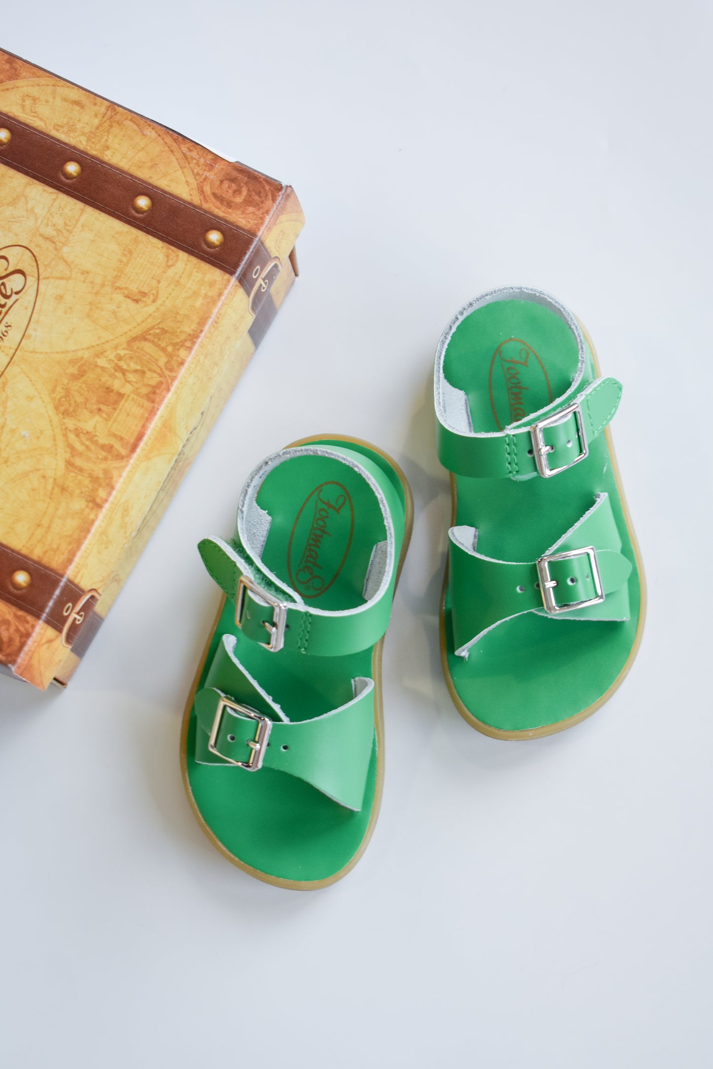 Footmates Tide-Kelly Green