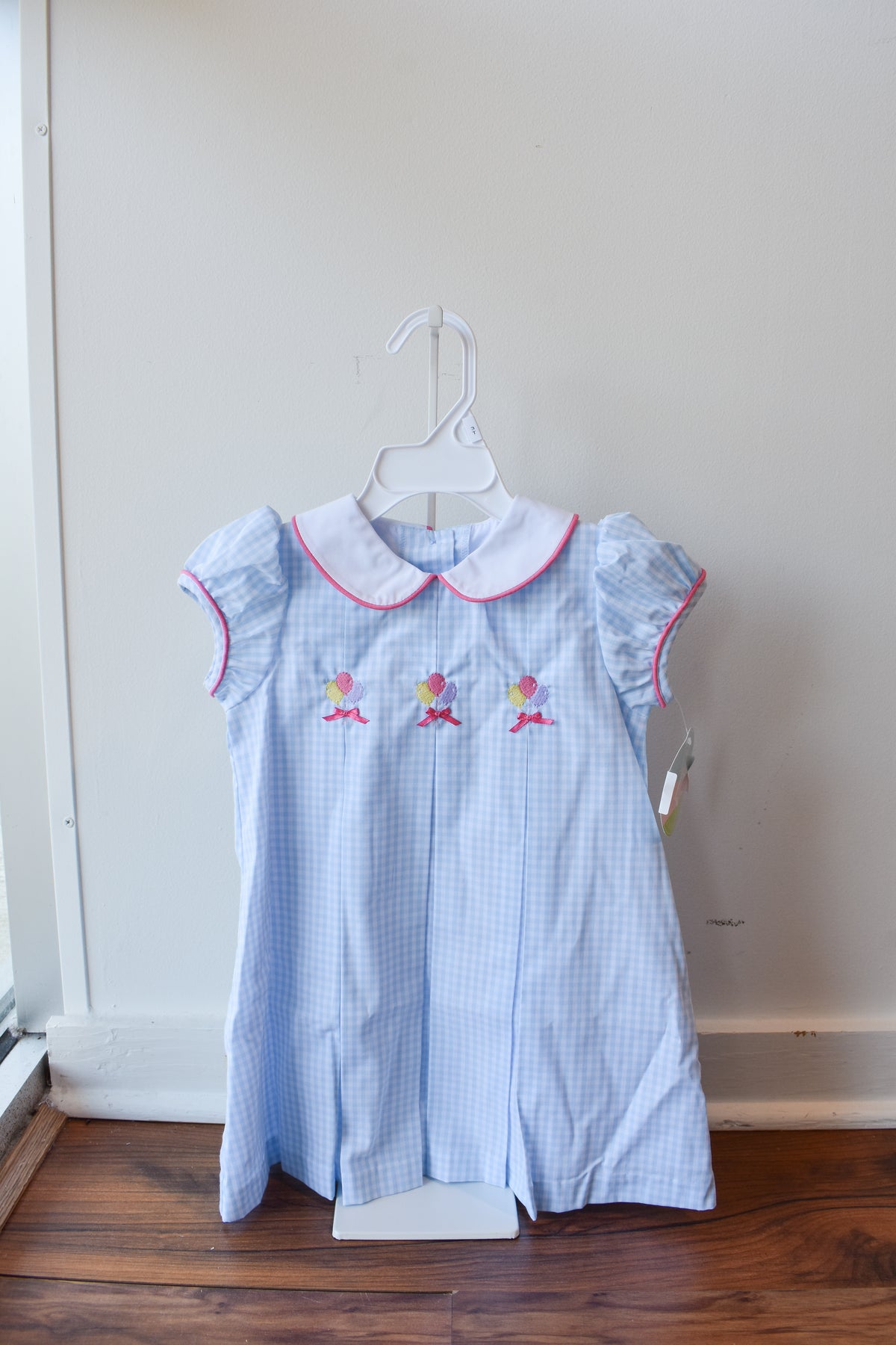 Camilla Blue Gingham Birthday Dress