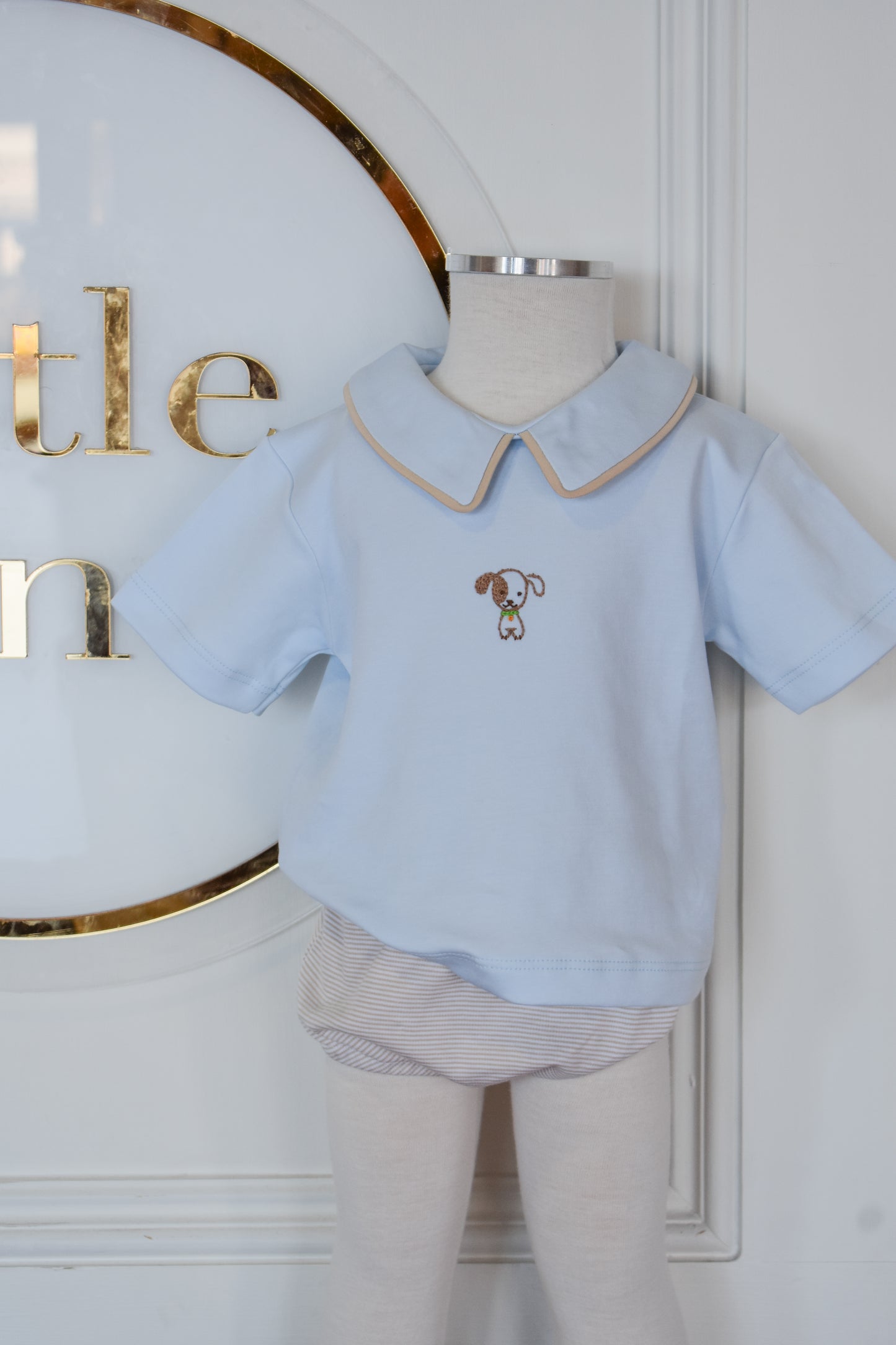 Sweet Sparky Mini Striped Diaper Set