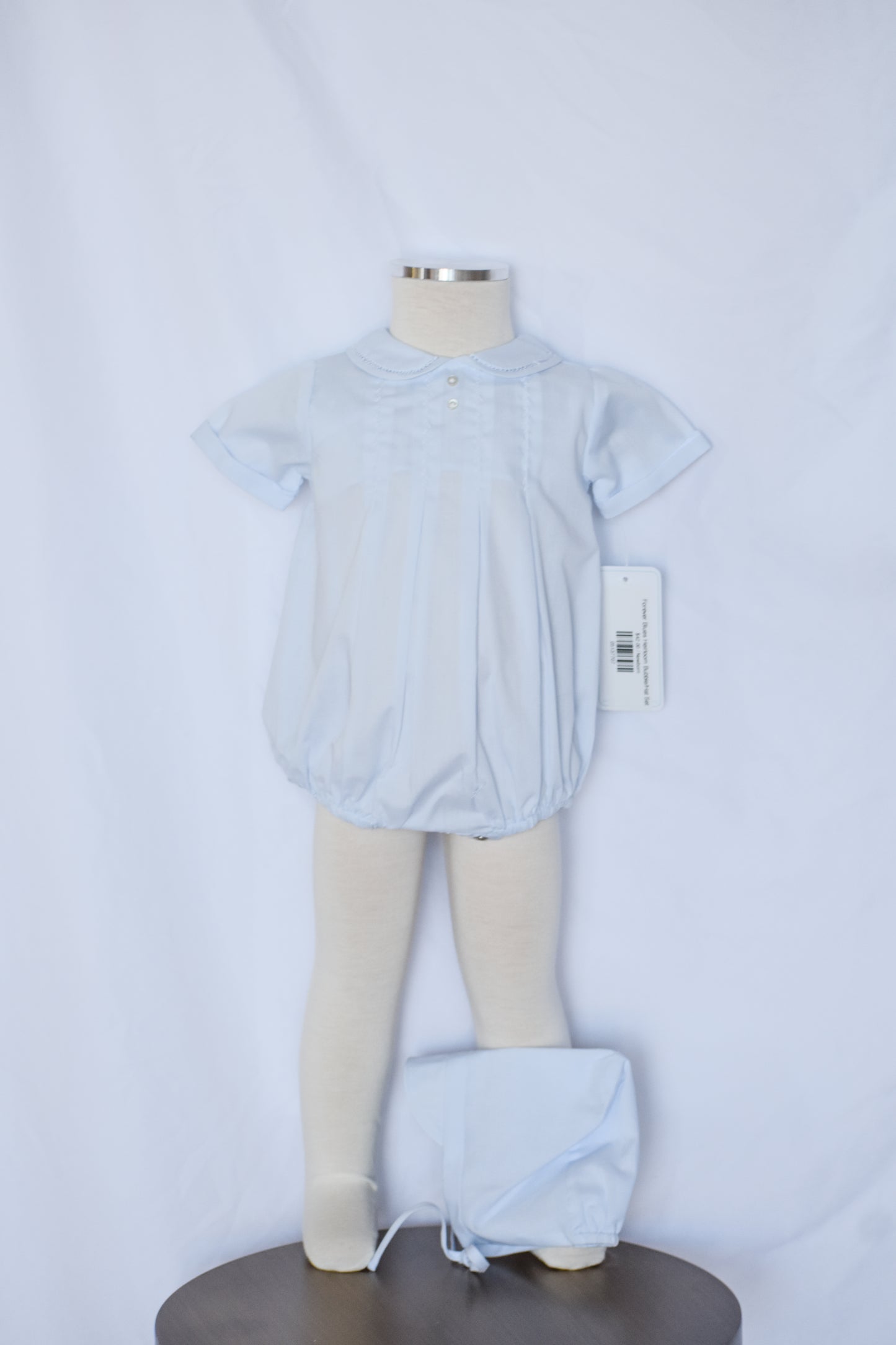 Forever Blues Heirloom Bubble/Hat Set