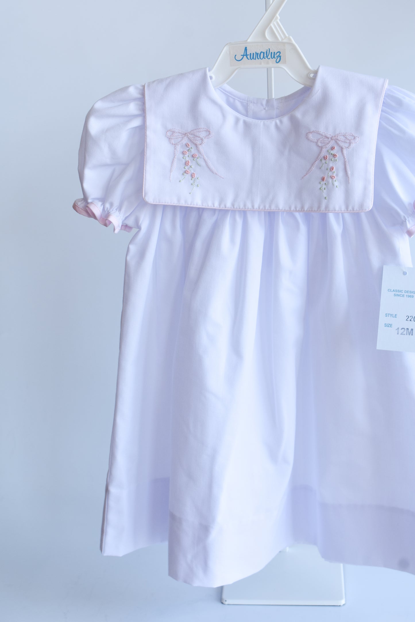 White Blooms Whimsy Dress