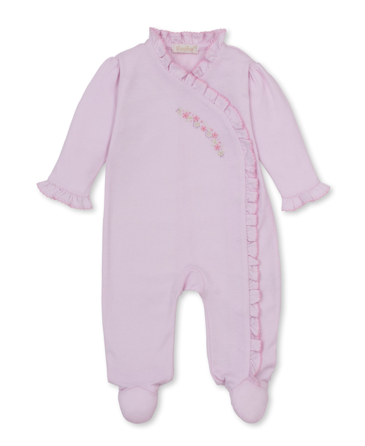 Fall Florals Premier Hand Embroidered Footie
