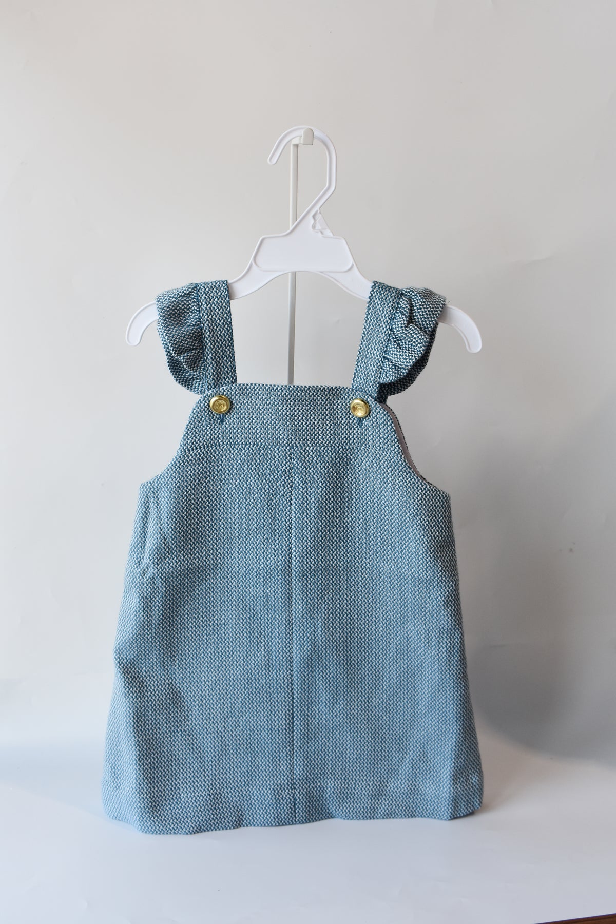 Julia Jumper-Barnsley Blue Tweed