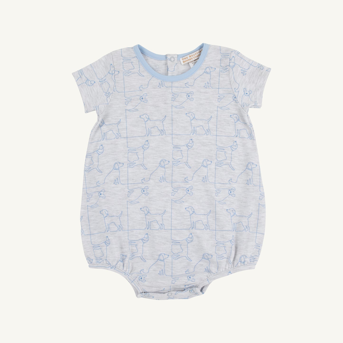 Short Sleeve Patton Play Bubble-Puppy Puzzle
