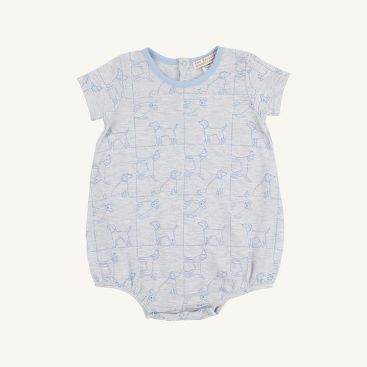 Short Sleeve Patton Play Bubble-Puppy Puzzle