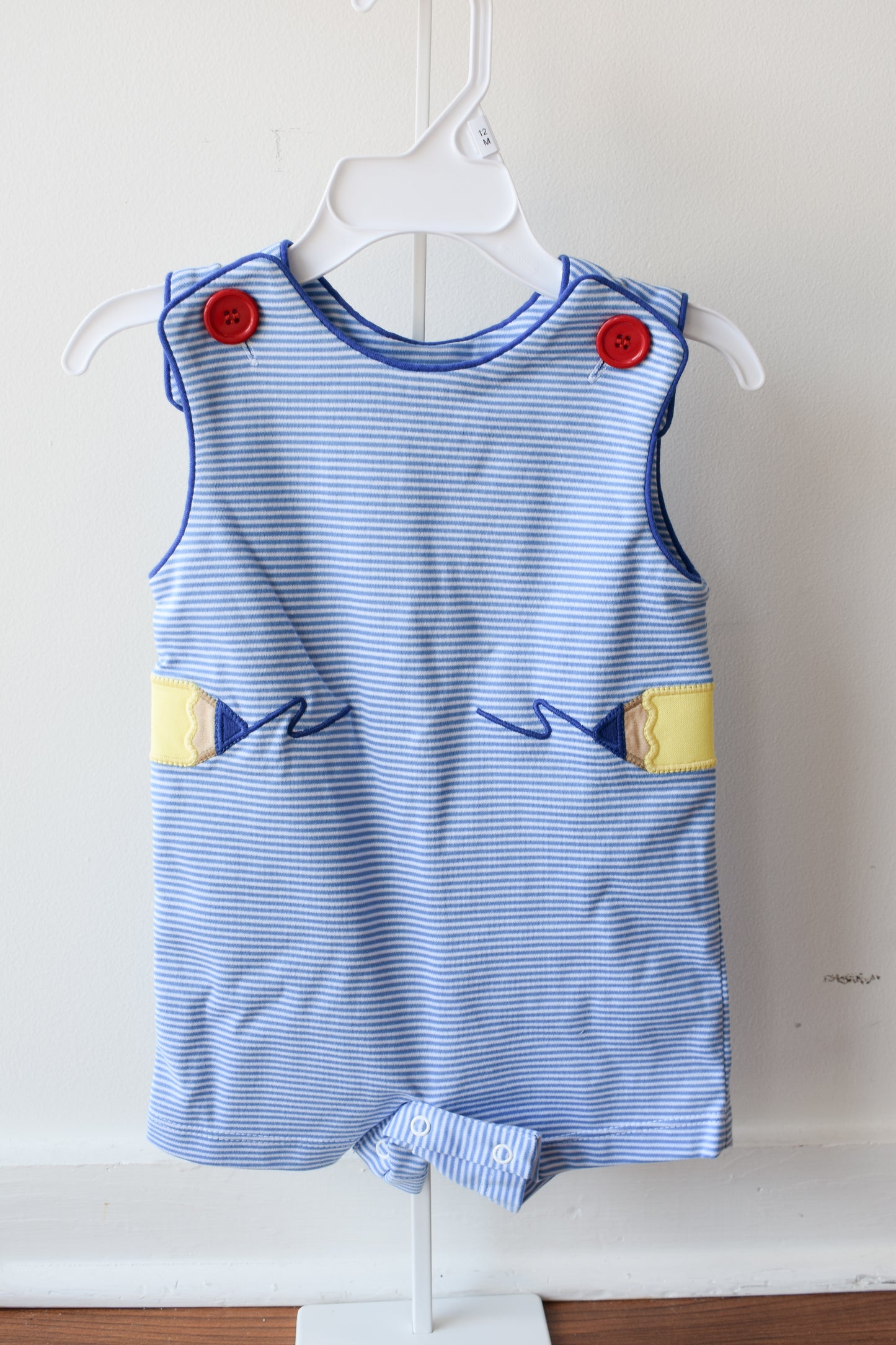 Pencil Ashton Shortall-Periwinkle Stripe Knit