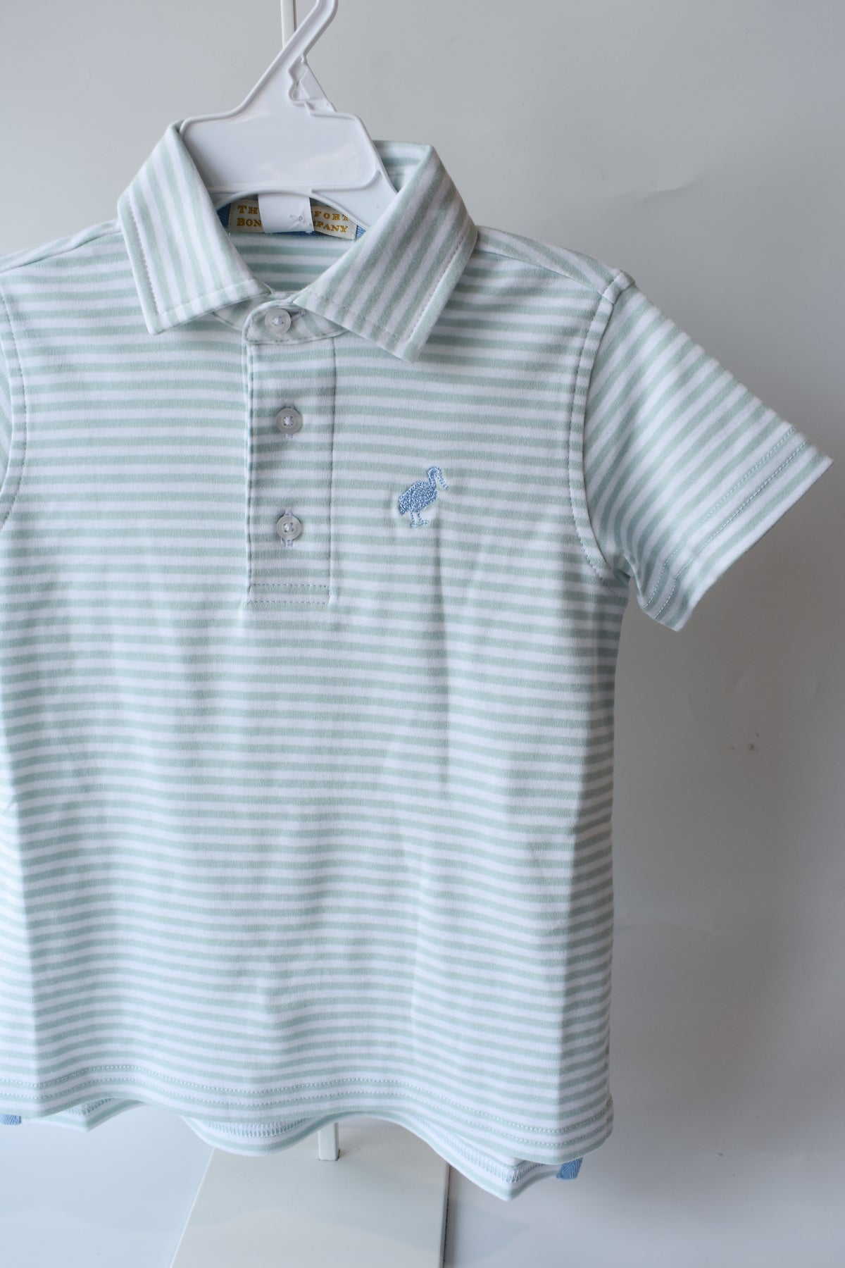 Prim and Proper Polo-Greenwich/Sarasota Mini Stripe