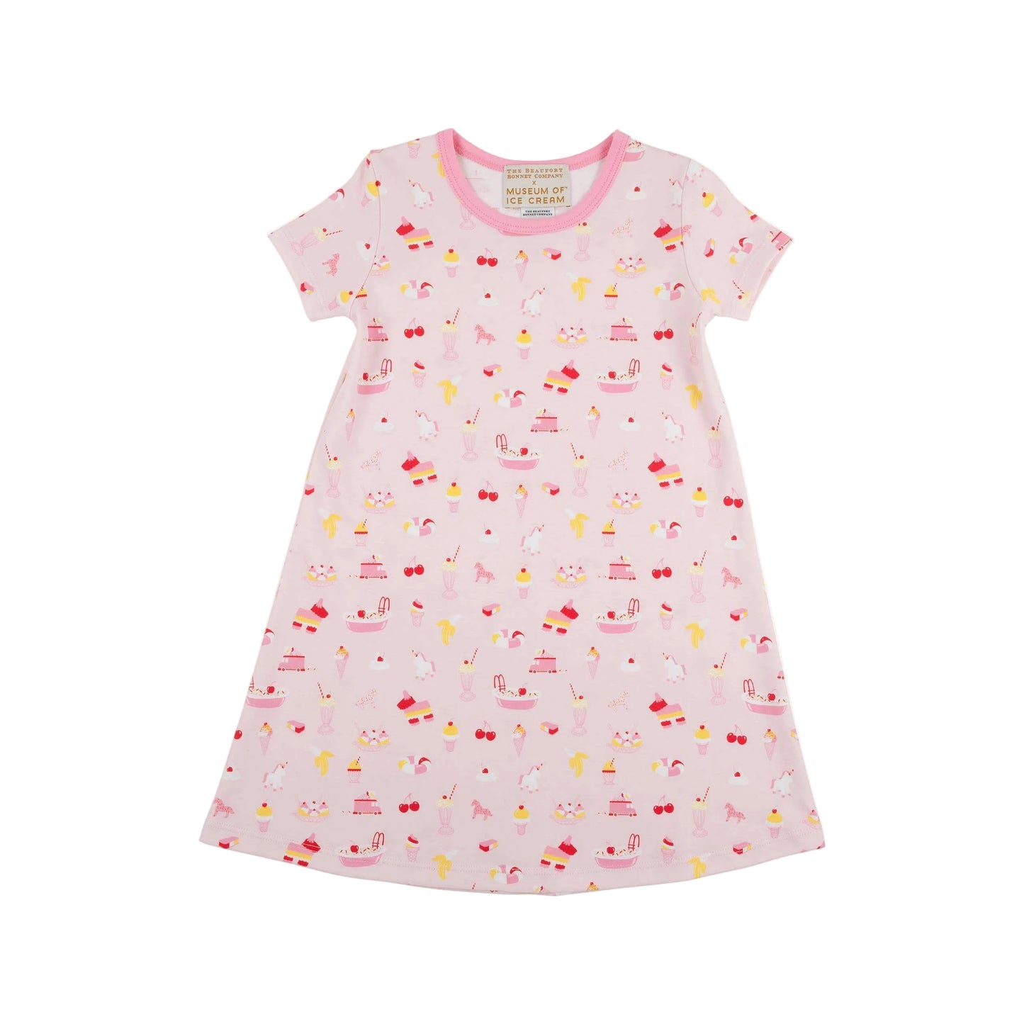 Polly Play Dress-Strawberry Pink Ice Cream Daydream