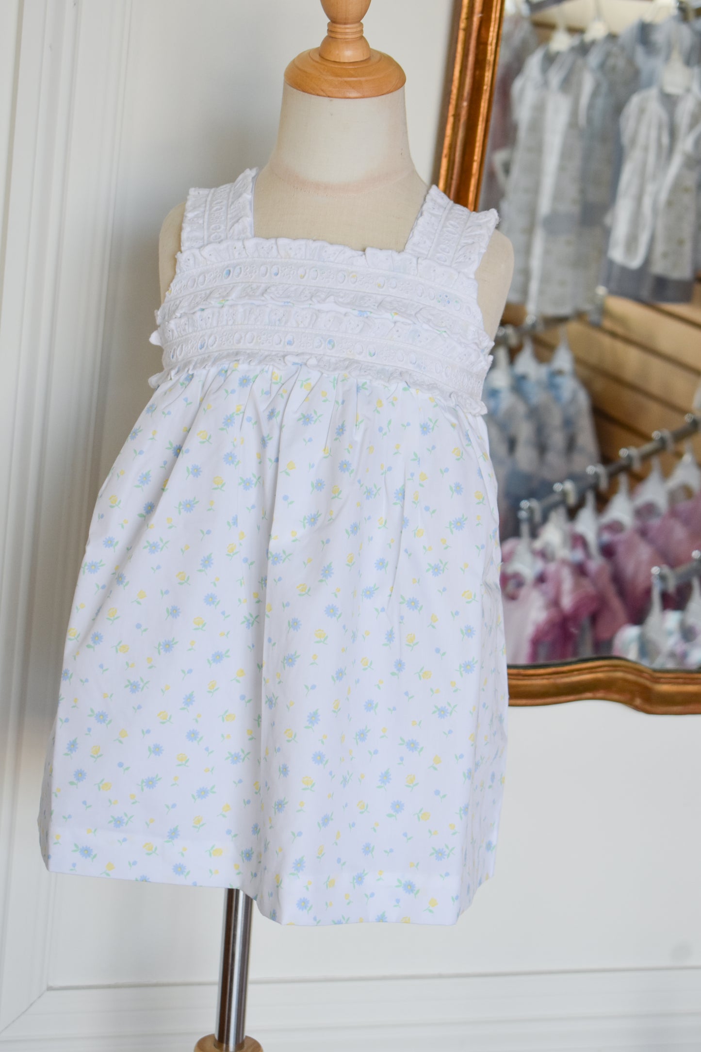 Babs Dress-Dunwoody Daisy Broadcloth