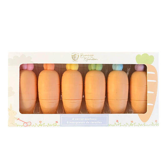 Bunnies In The Garden-Carrot Marker Set