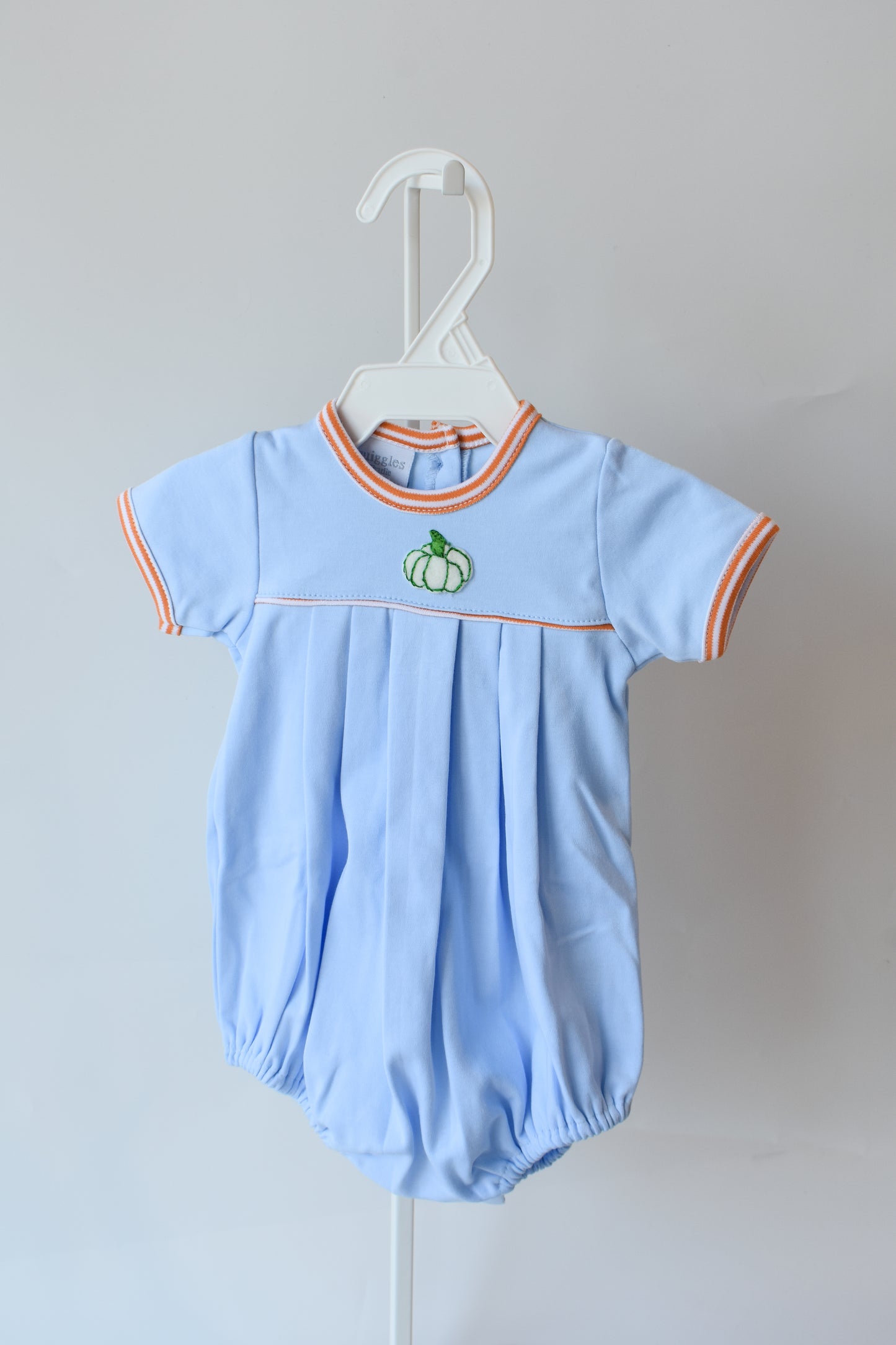 Blue Mini Pumpkin Boy Bubble