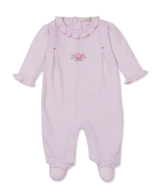 Premier Pastel Gardens Embroidered Footie
