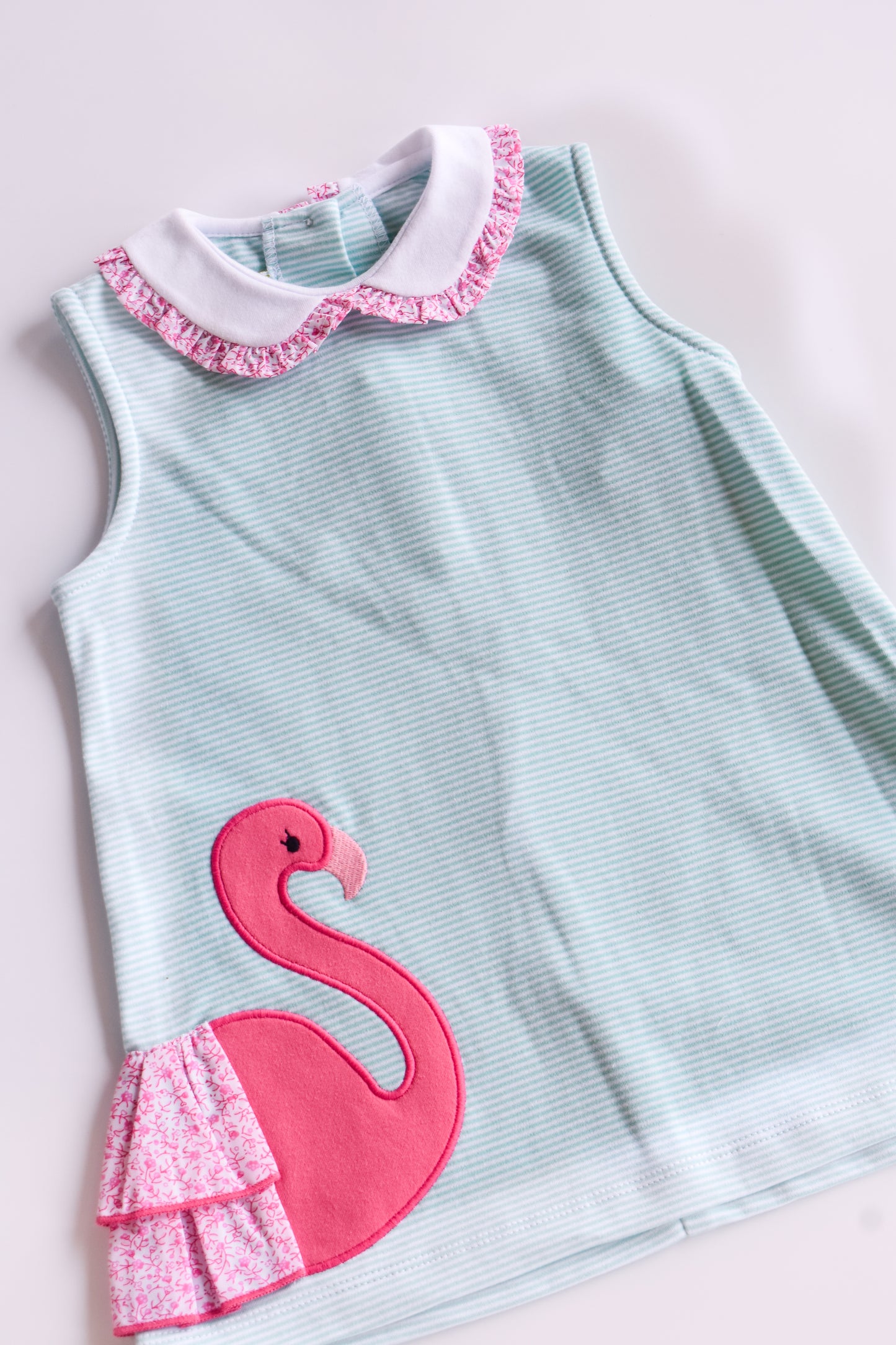 Flamingo Amber Mint Knit Dress