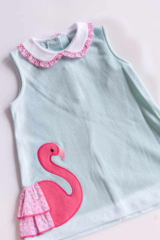 Flamingo Amber Mint Knit Dress