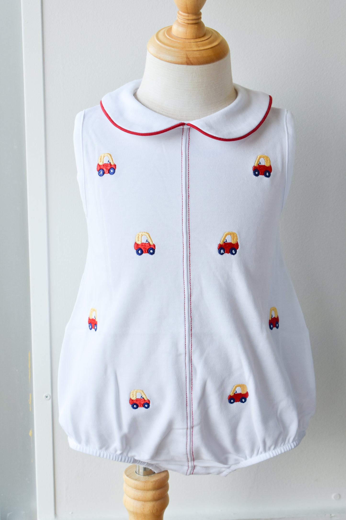 Embroidered Peter Pan Bubble-Cruisin'
