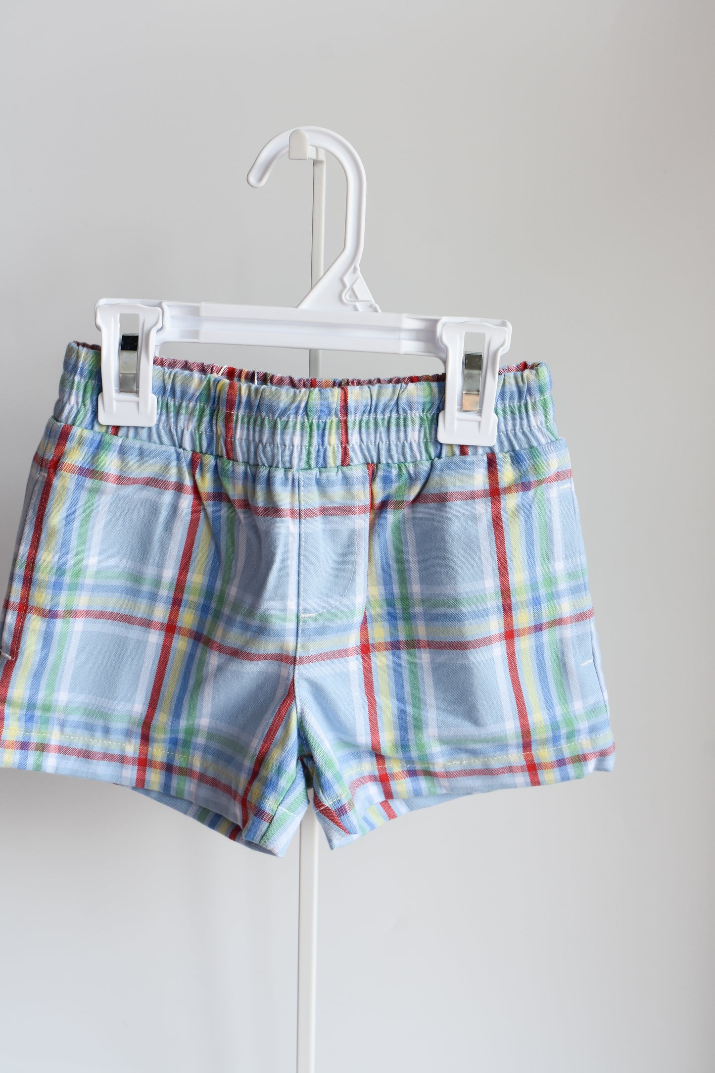 Sheffield Shorts-Kensington Court Plaid