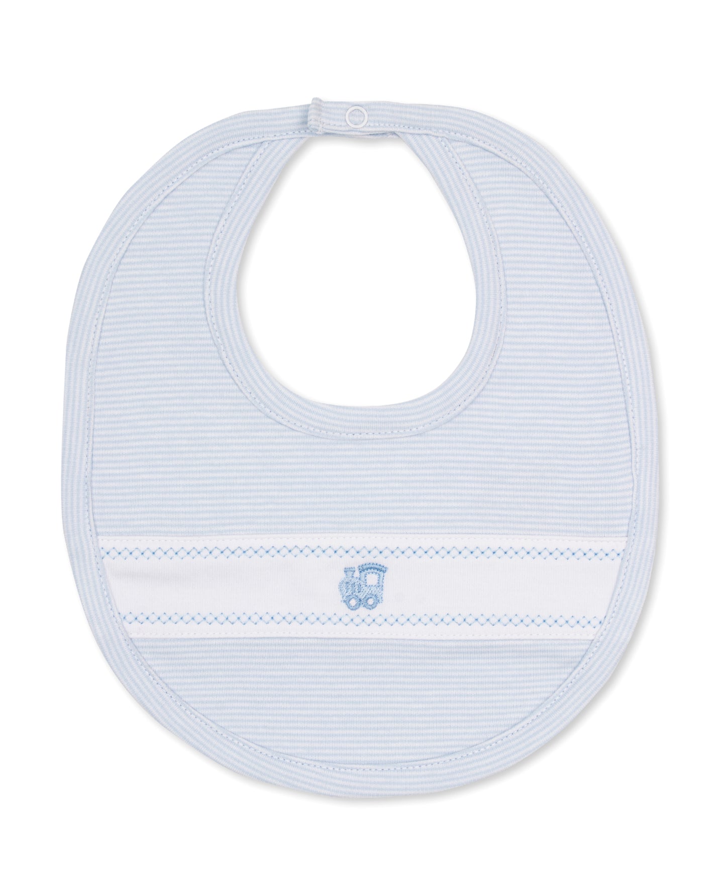 Classic Choo Choo Mini Stripe Bib