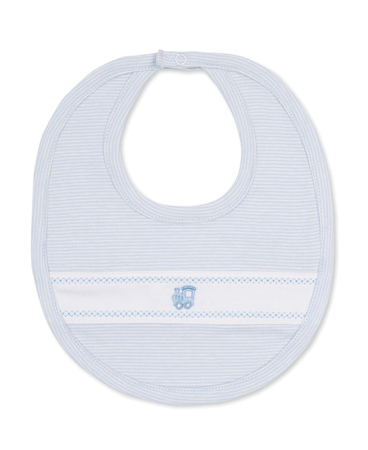 Classic Choo Choo Mini Stripe Bib