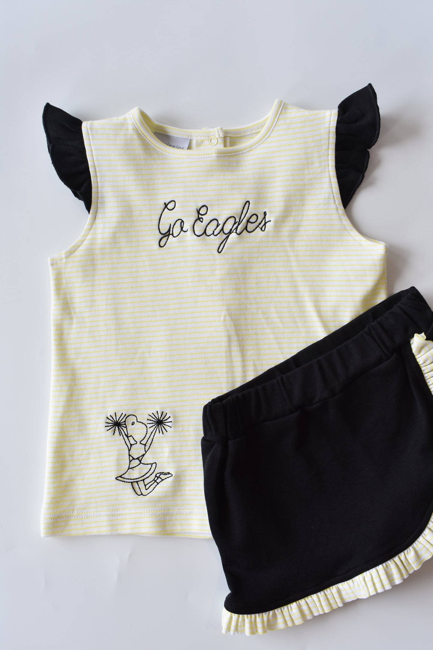 Go Eagles Cheerleader Skort Set