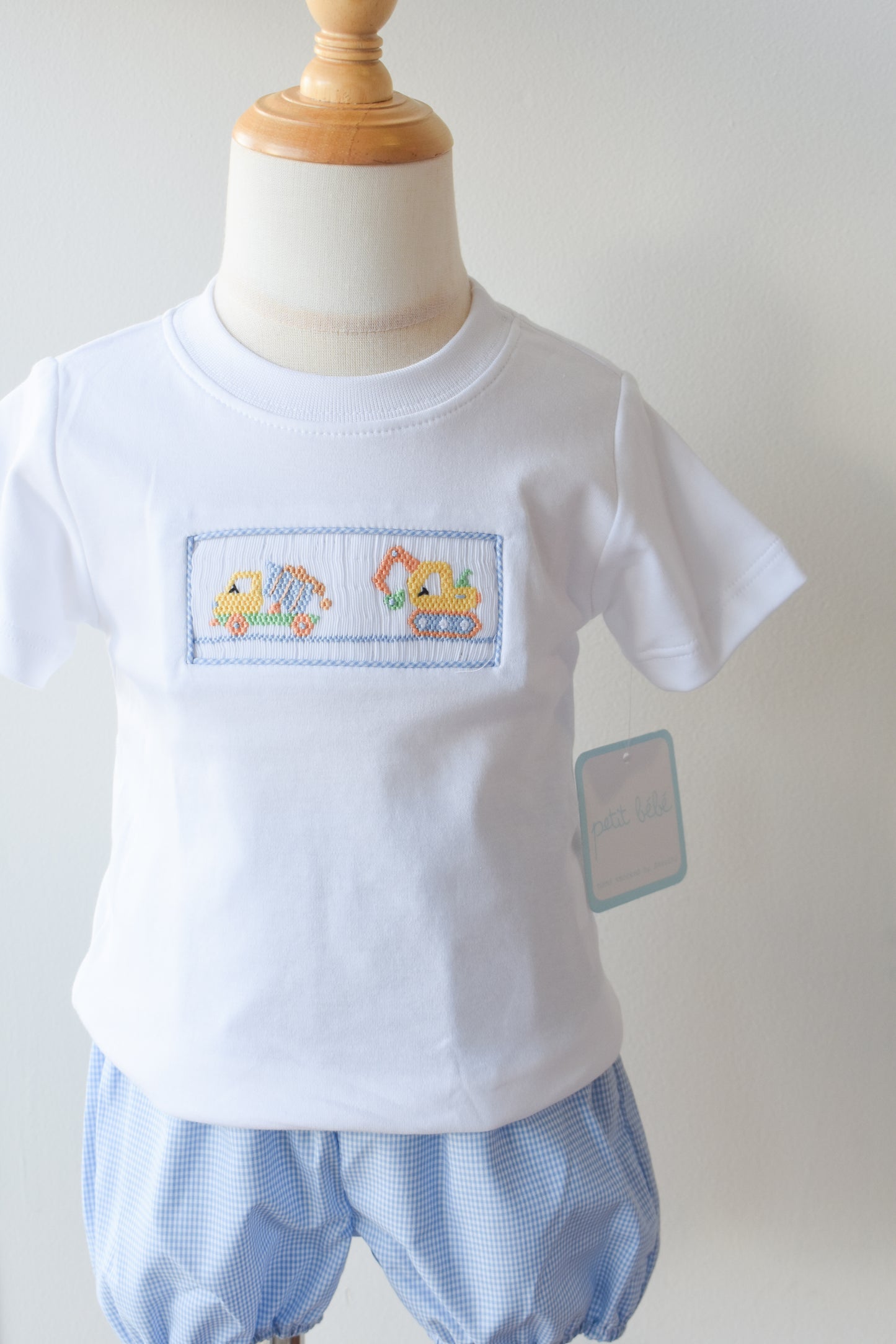 Little Loader Smocked Bloomer/Short Set