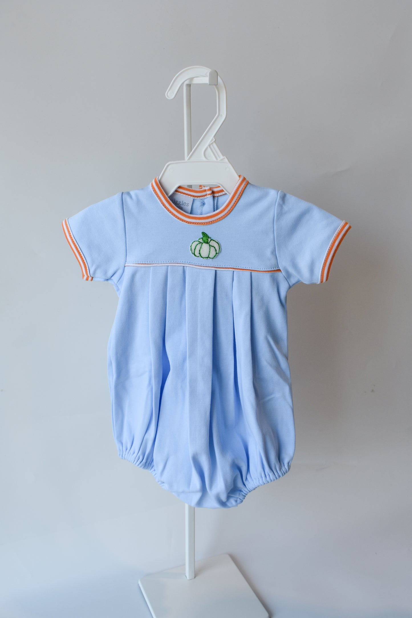 Blue Mini Pumpkin Boy Bubble