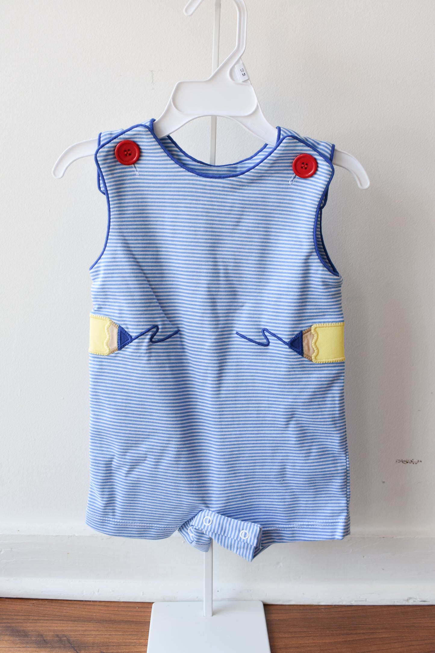 Pencil Ashton Shortall-Periwinkle Stripe Knit