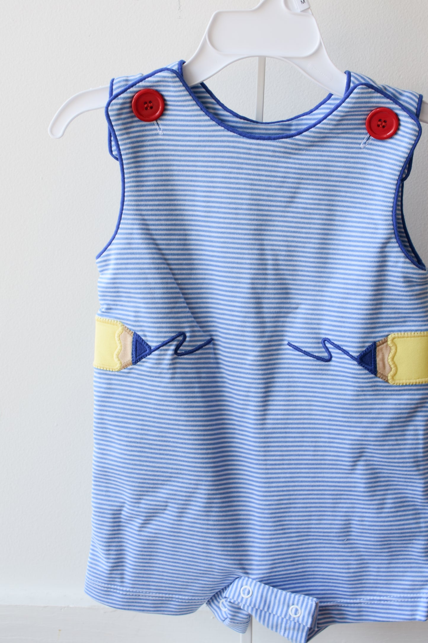 Pencil Ashton Shortall-Periwinkle Stripe Knit