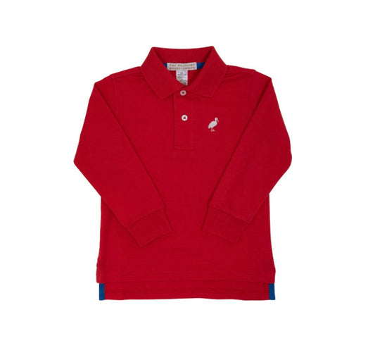 LS Prim & Proper Polo-Richmond Red