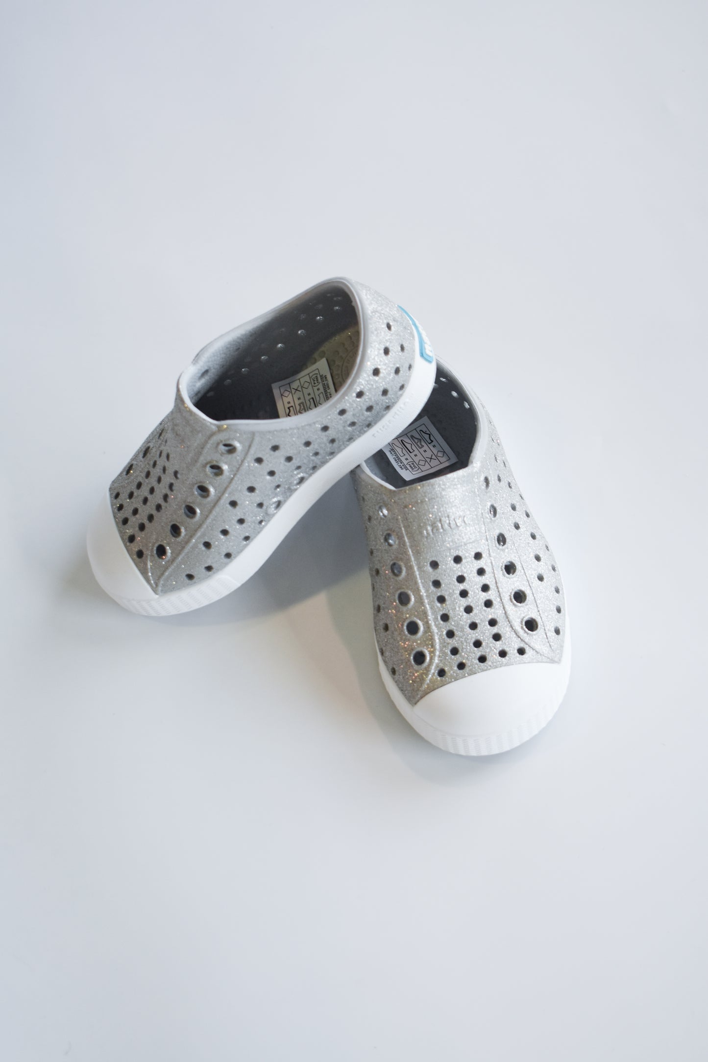 Native Jefferson Bio Bling-Platinum Bling/Shell White