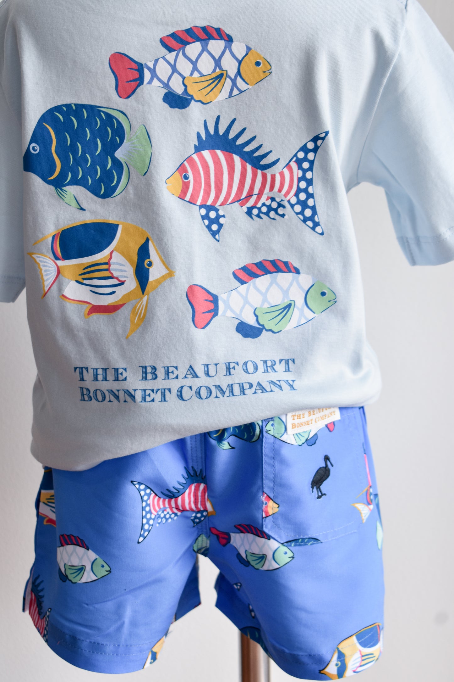 Sir Proper’s T Shirt-Buckhead Blue Fishy Fishy