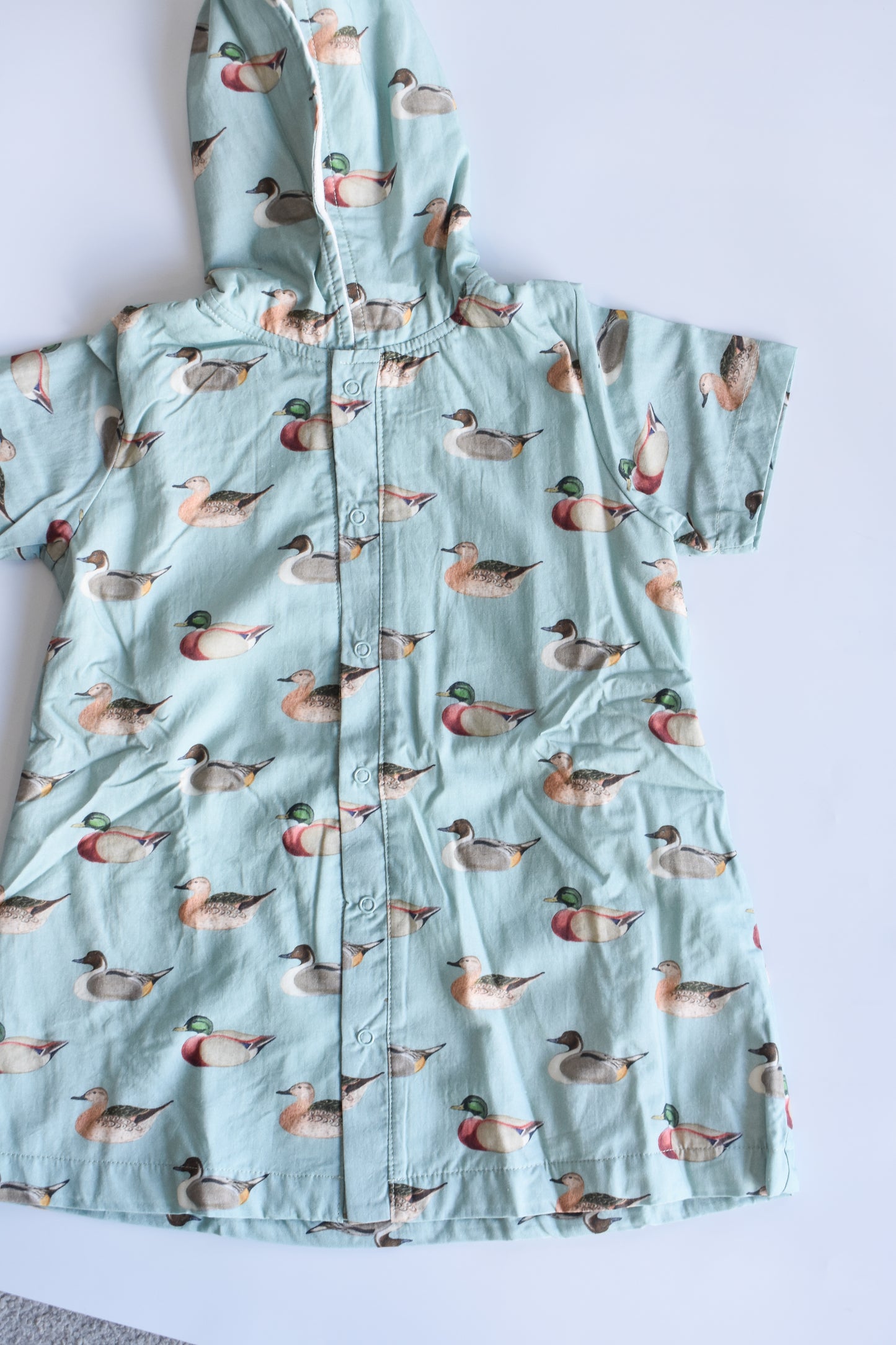 Vintage Duck Boy's Hooded Coverup