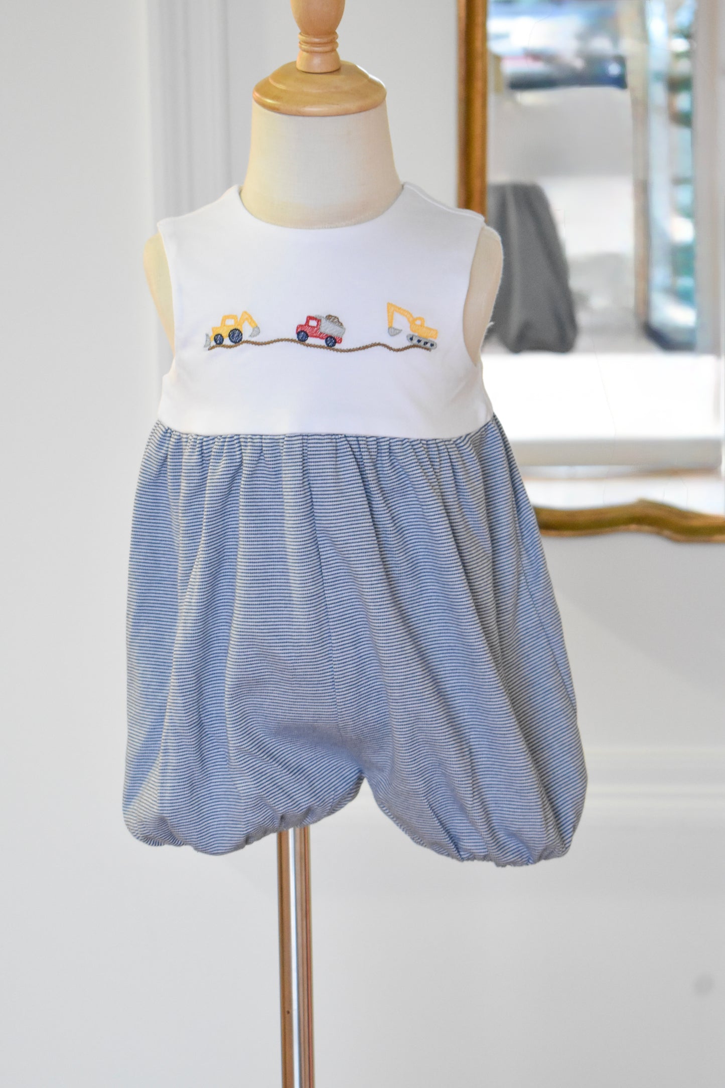 Lil Diggers-Blue Knit Bubble