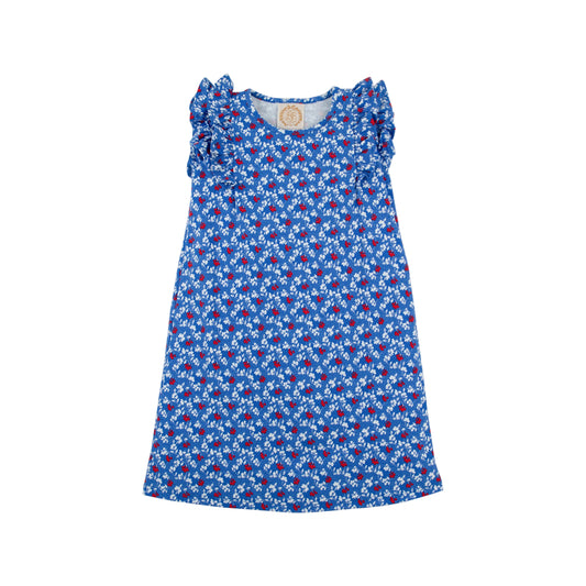 Ruehling Ruffle Dress-Potomac Petals