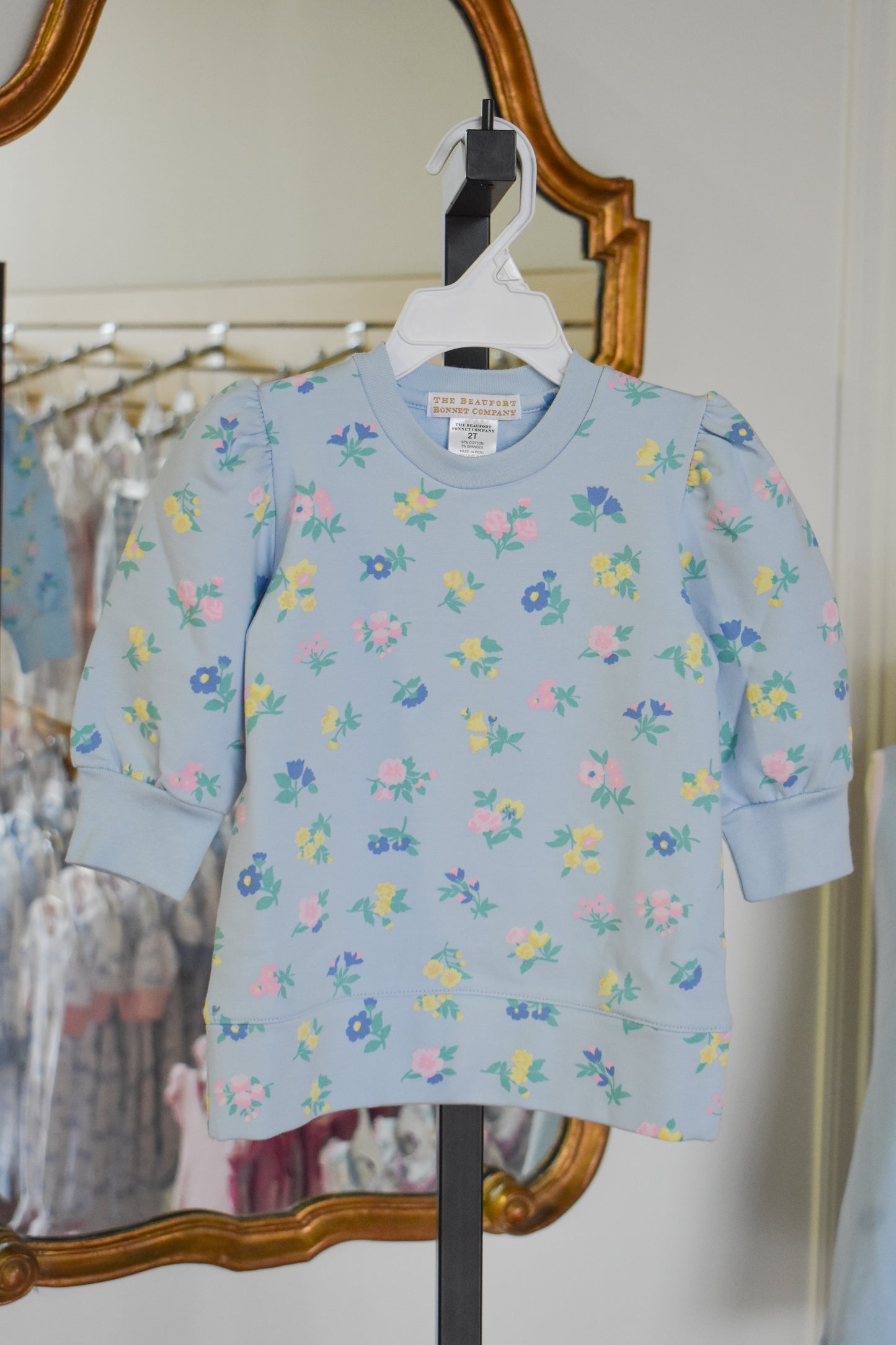 It’s Saturday Sweatshirt-Little London Flowers