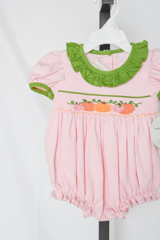 Pumpkin Parade Pink Knit Marion Bubble
