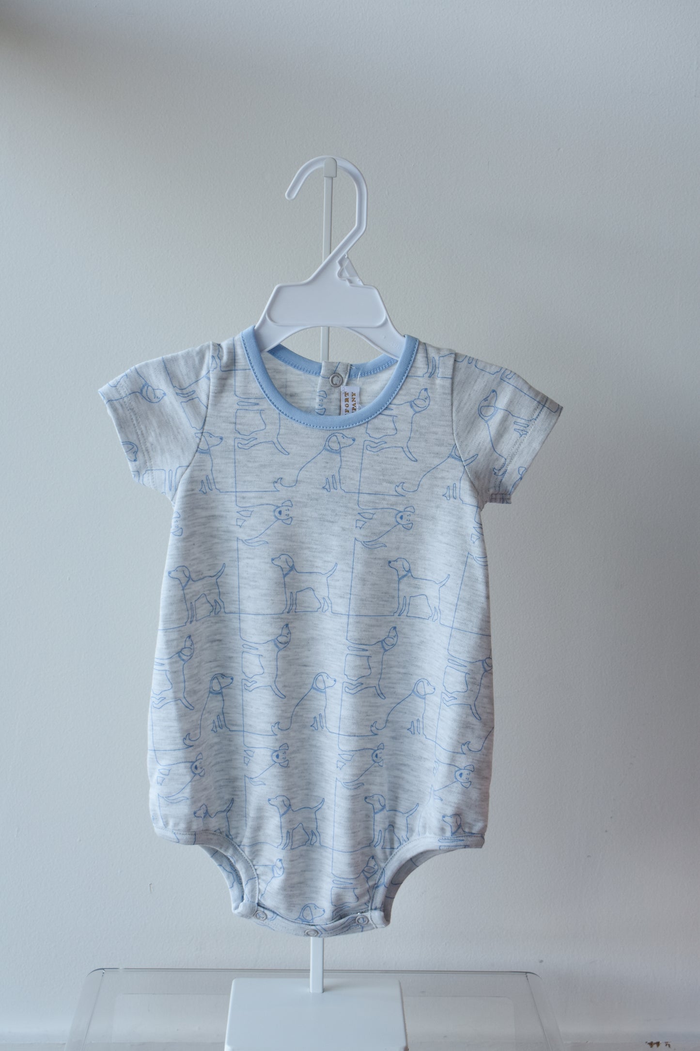 Short Sleeve Patton Play Bubble-Puppy Puzzle