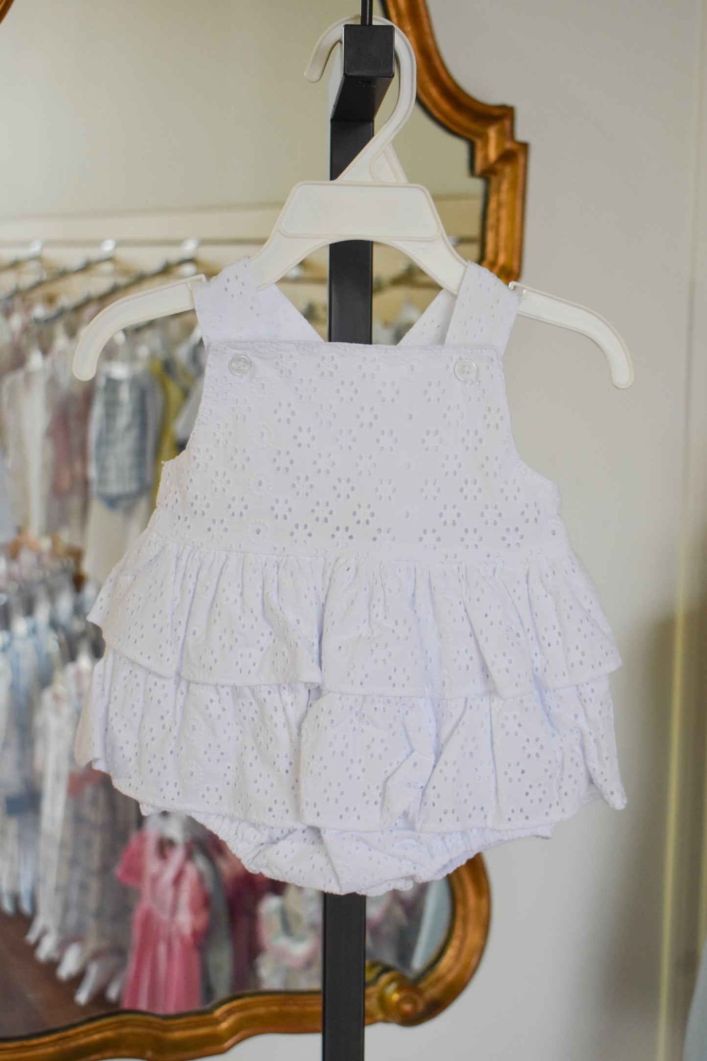 Blakely Bubble-Worth Ave White Eyelet