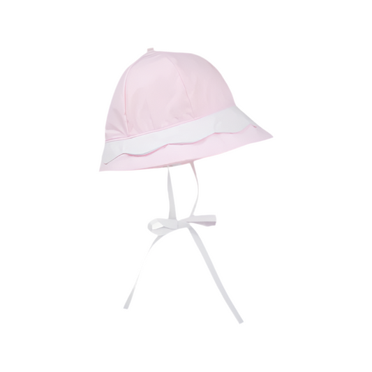 Hollingsworth Hat-Palm Beach Pink Broadcloth