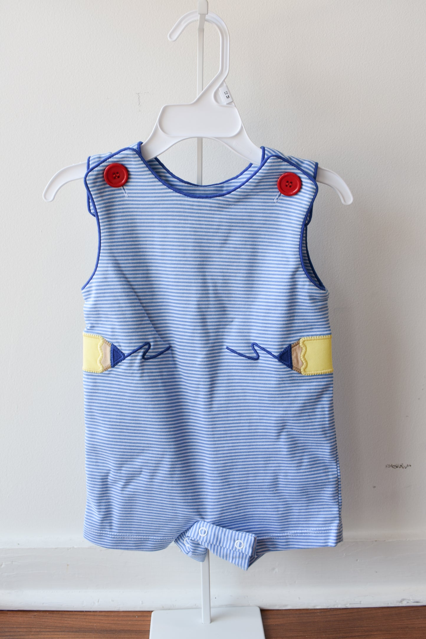 Pencil Ashton Shortall-Periwinkle Stripe Knit
