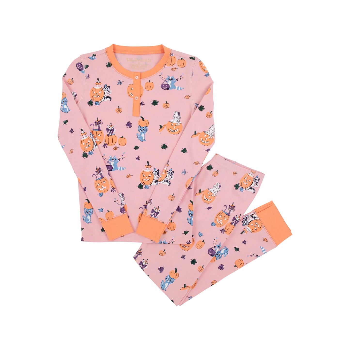 Payton Pajama Set-Pink Candy and Critters