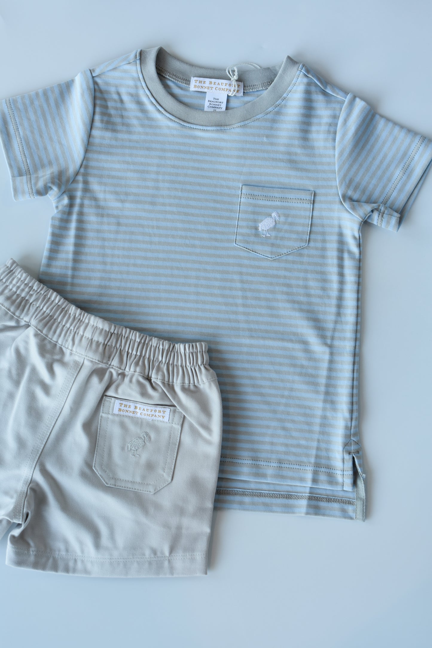 Carter Crewneck-Beale St/Grantley Grey Striped