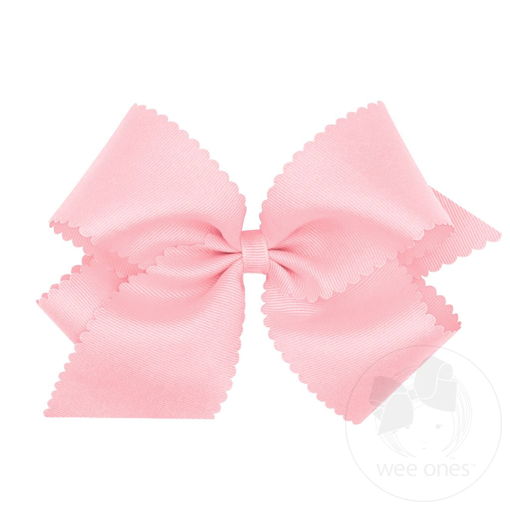 King Scallop Edge Classic Wrap Bow