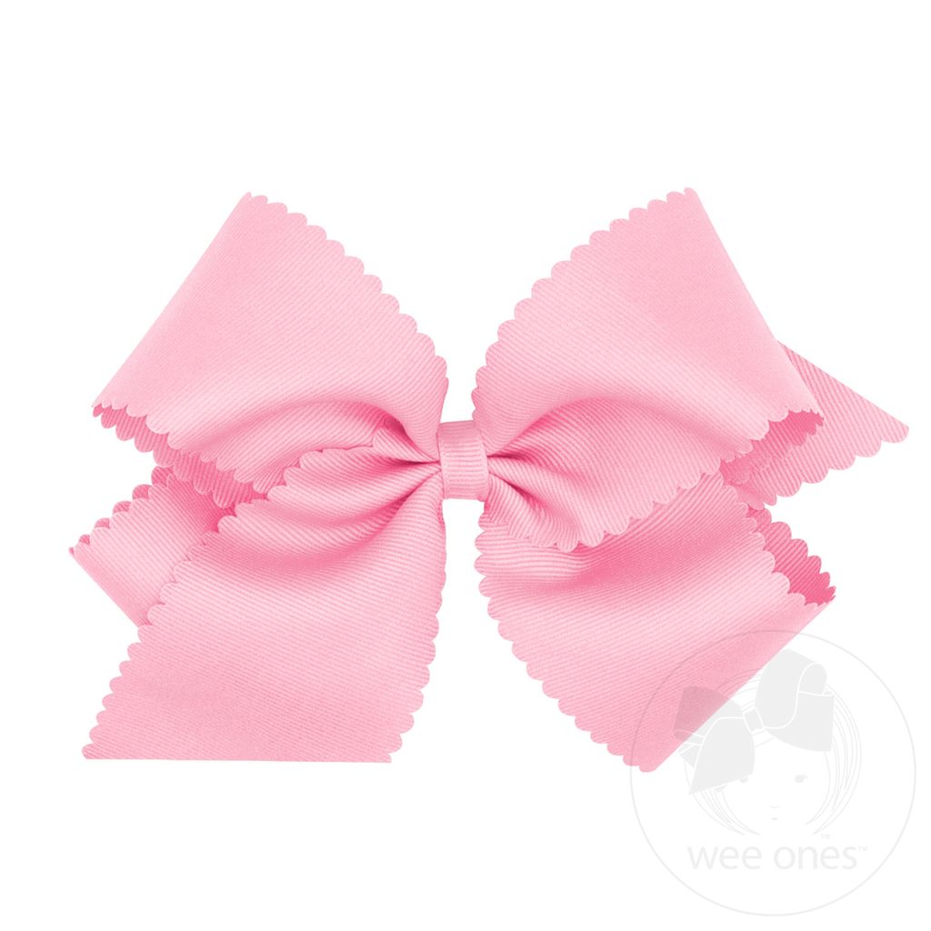 King Scallop Edge Classic Wrap Bow