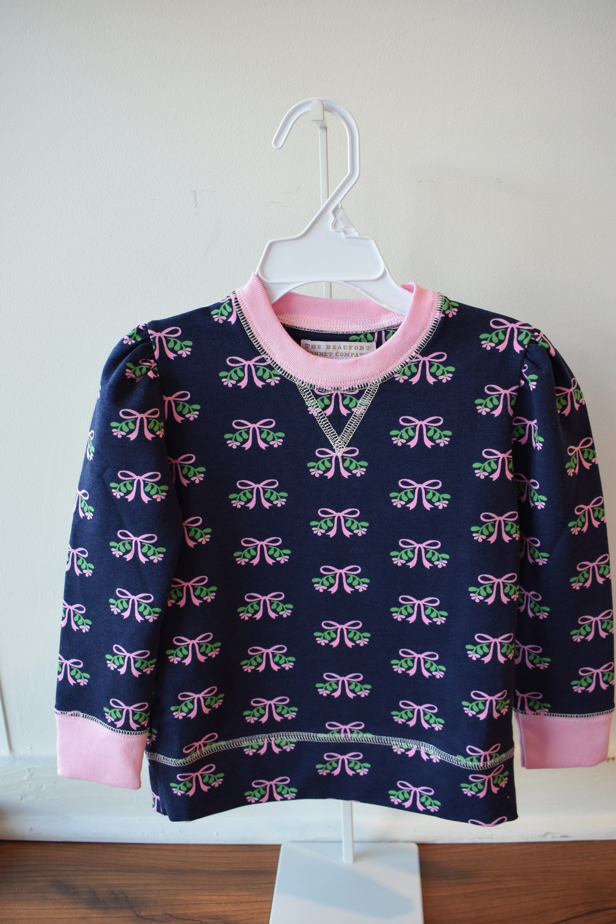 Cassidy Comfy Puff Sleeve Crewneck-Beloved Bows