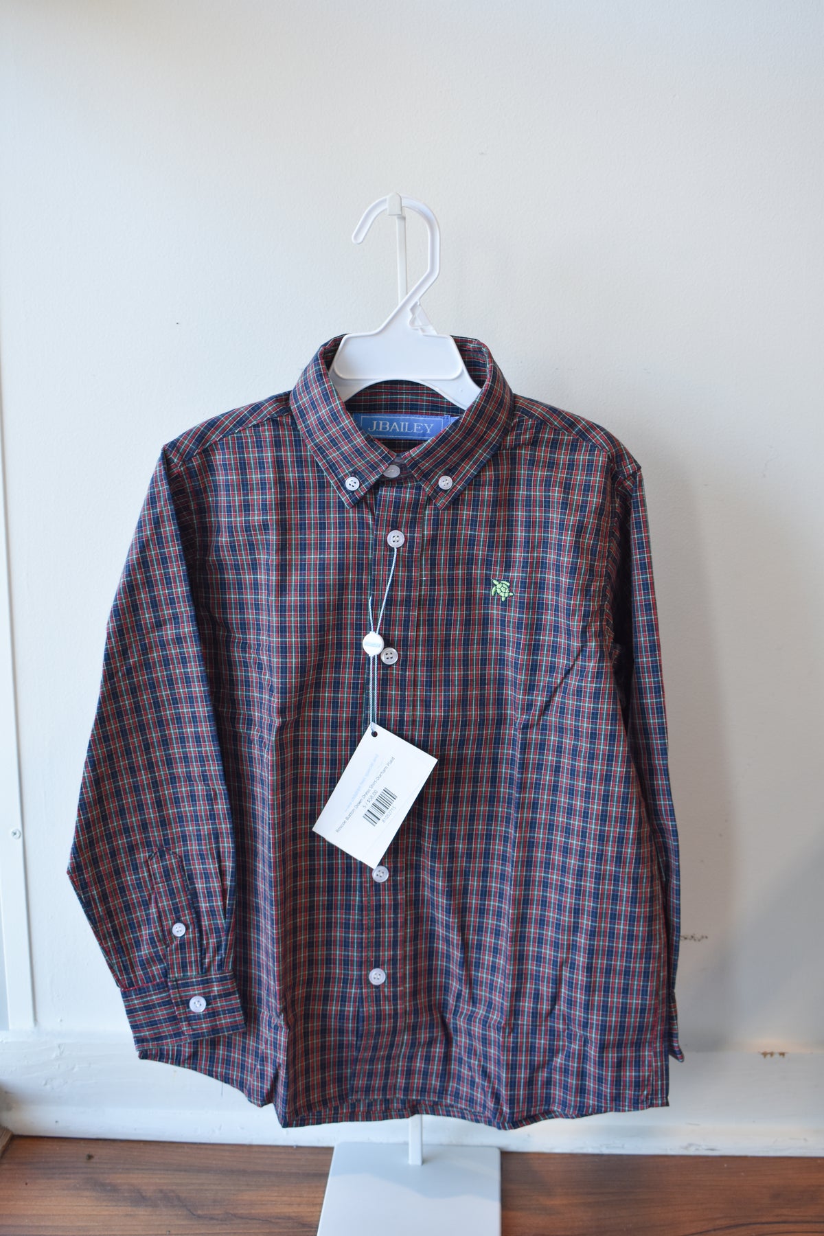 Roscoe Button Down Dress Shirt-Durham Plaid