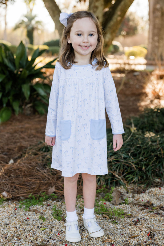 Falling For Bows-Lennon Dress